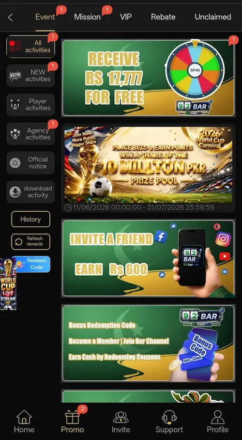 92 bar game