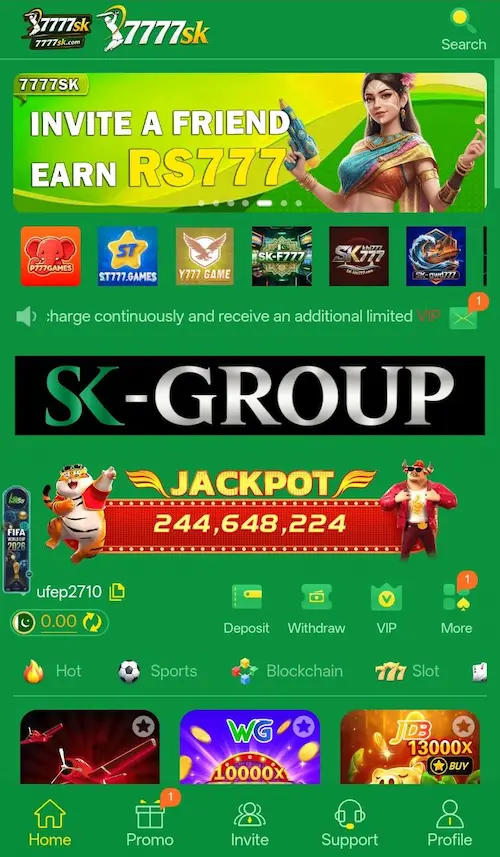 sk m777 game